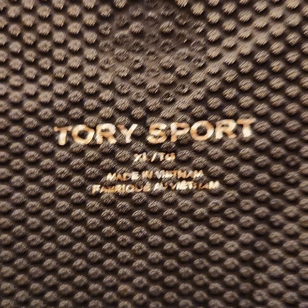 NWT Tory Burch Tory Sport Reflective Stripe Mesh Tank in XL Sport Black - Picture 3 of 15